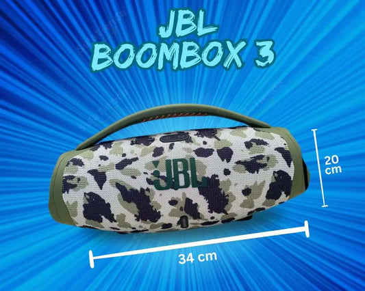 🔊 JBL BOOMBOX 3 | Sunetul petrecerii tale (CAMUFLAJ)