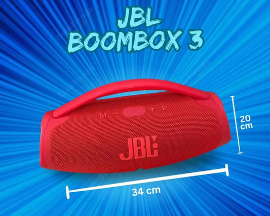 🔊 JBL BOOMBOX 3 | Sunetul petrecerii tale (ROSU)
